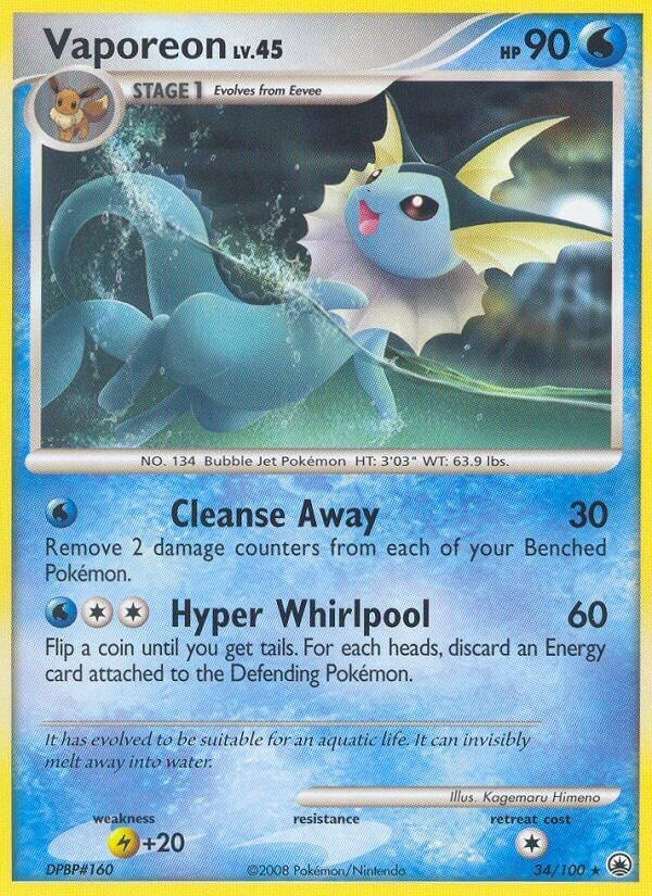 Image for Vaporeon (34/100) [Majestic Dawn] - Pokemon