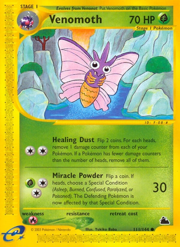 Image for Venomoth (111/144) [Skyridge] - Pokemon