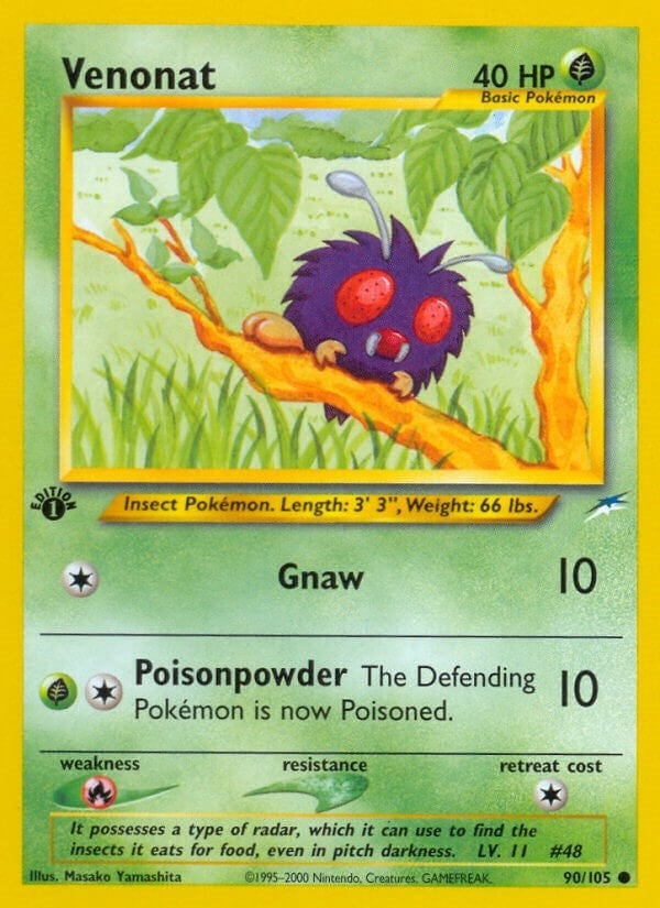Image for Venonat (090/105) [Neo Destiny] - Pokemon