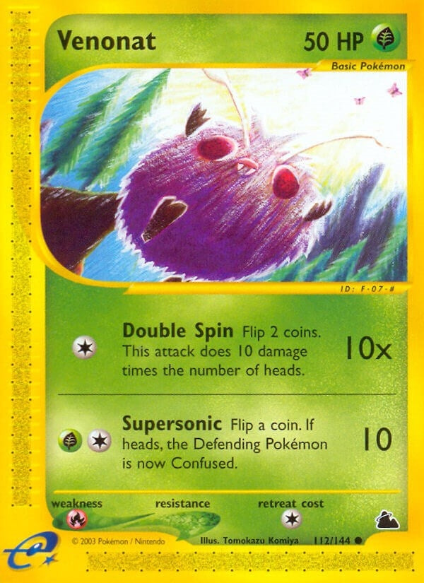 Image for Venonat (112/144) [Skyridge] - Pokemon