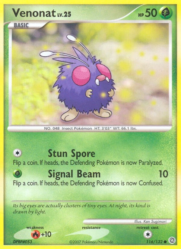 Image for Venonat (116/132) [Secret Wonders] - Pokemon