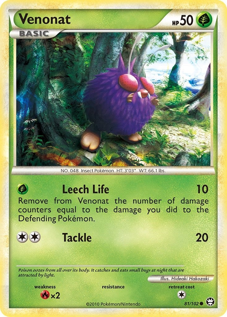 Image for Venonat (81/102) [Triumphant] - Pokemon