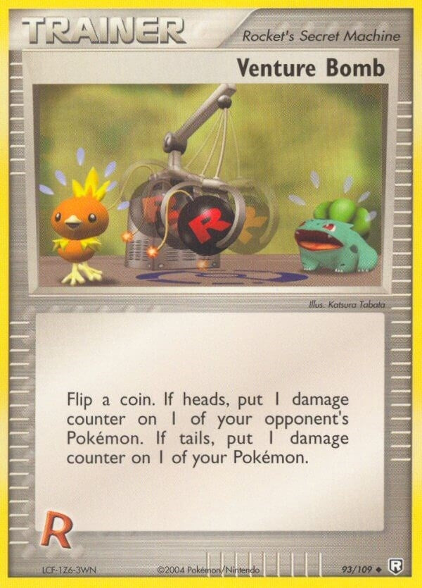 Image for Venture Bomb (93/109) [Team Rocket Returns] - Pokemon