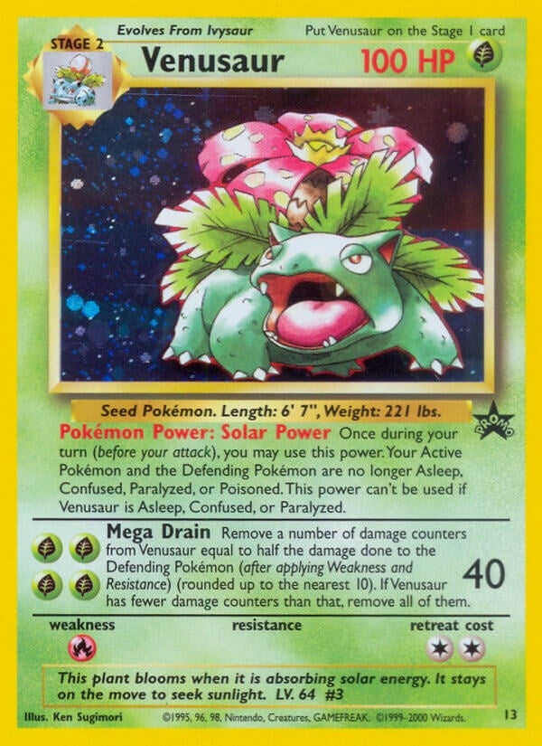 Image for Venusaur (13/53) [WoTC Promo] - Pokemon