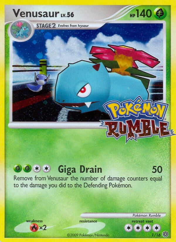 Image for Venusaur (1) [Rumble] - Pokemon