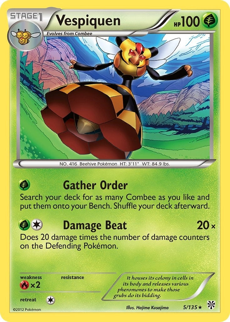 Image for Vespiquen (5/135) [Plasma Storm] - Pokemon