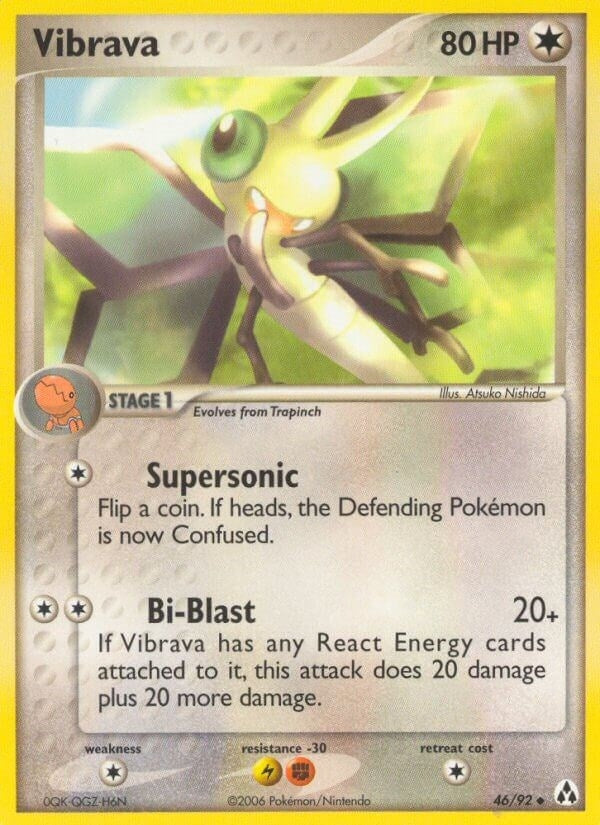 Image for Vibrava (46/92) [Legend Maker] - Pokemon