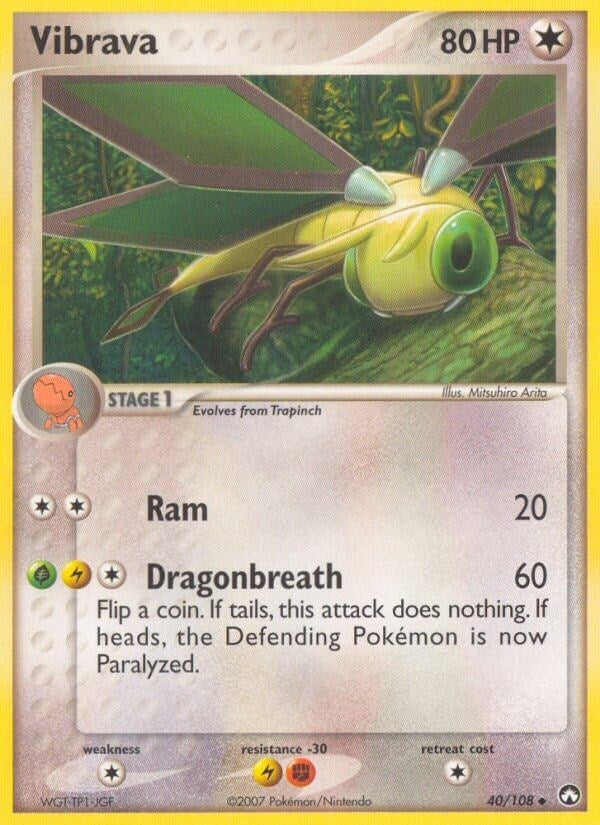 Image for Vibrava (40/108) [Power Keepers] - Pokemon