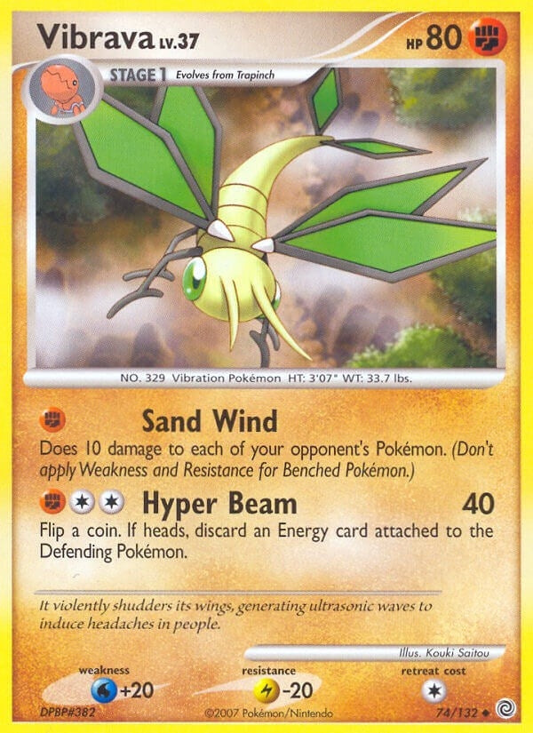 Image for Vibrava (74/132) [Secret Wonders] - Pokemon
