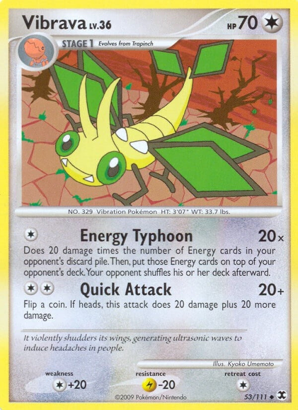 Image for Vibrava (53/111) [Rising Rivals] - Pokemon