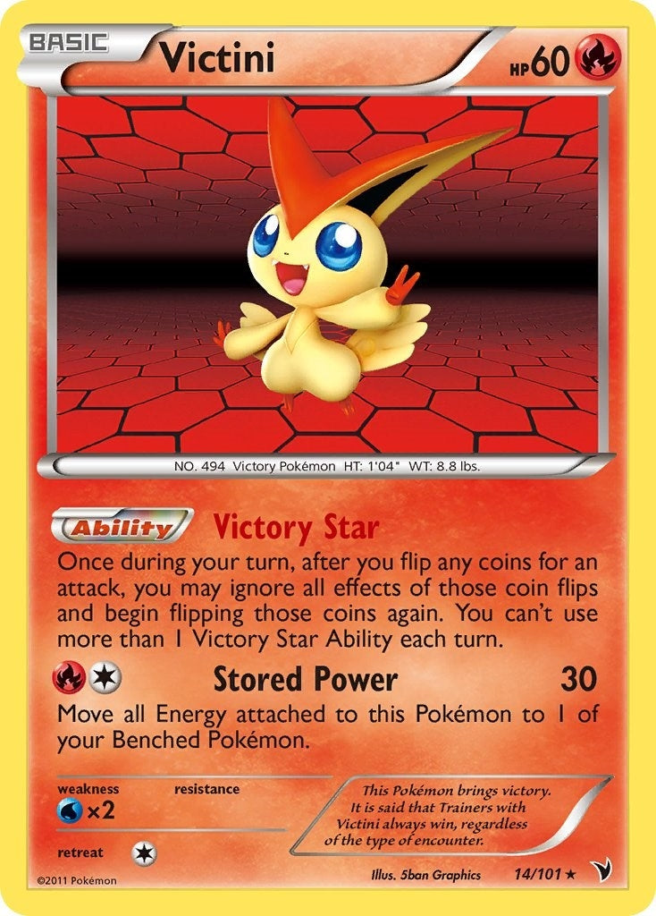 Image for Victini (14) (14/101) [Noble Victories] - Pokemon