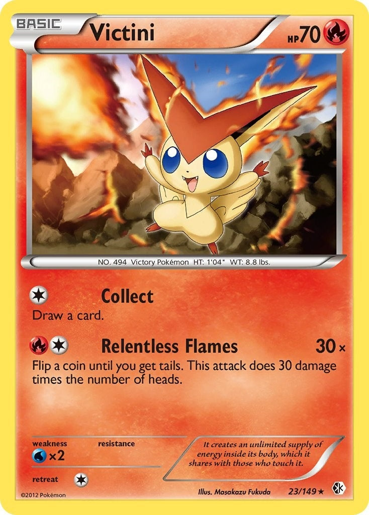Image for Victini (23/149) [Boundaries Crossed] - Pokemon