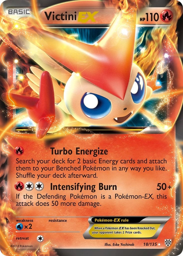 Image for Victini EX (18/135) [Plasma Storm] - Pokemon