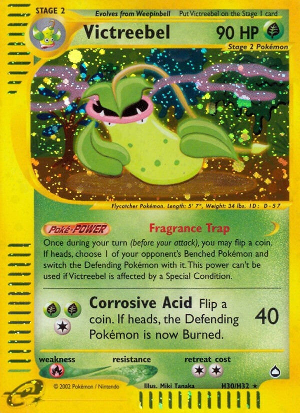 Image for Victreebel (H30) (H30/H32) [Aquapolis] - Pokemon
