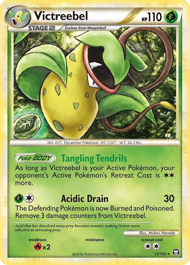 Image for Victreebel (12/102) [Triumphant] - Pokemon