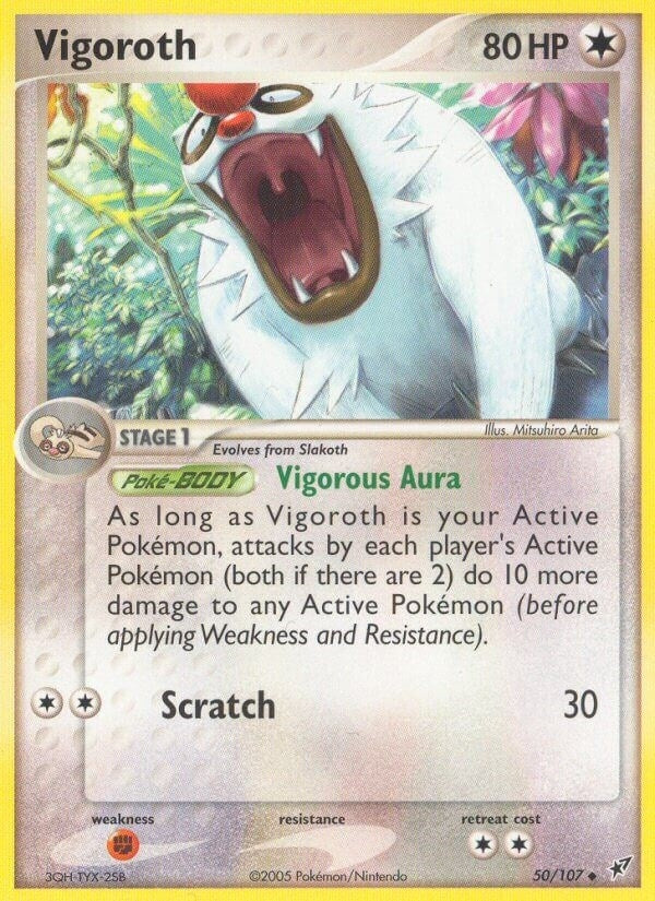 Image for Vigoroth (50/107) [Deoxys] - Pokemon