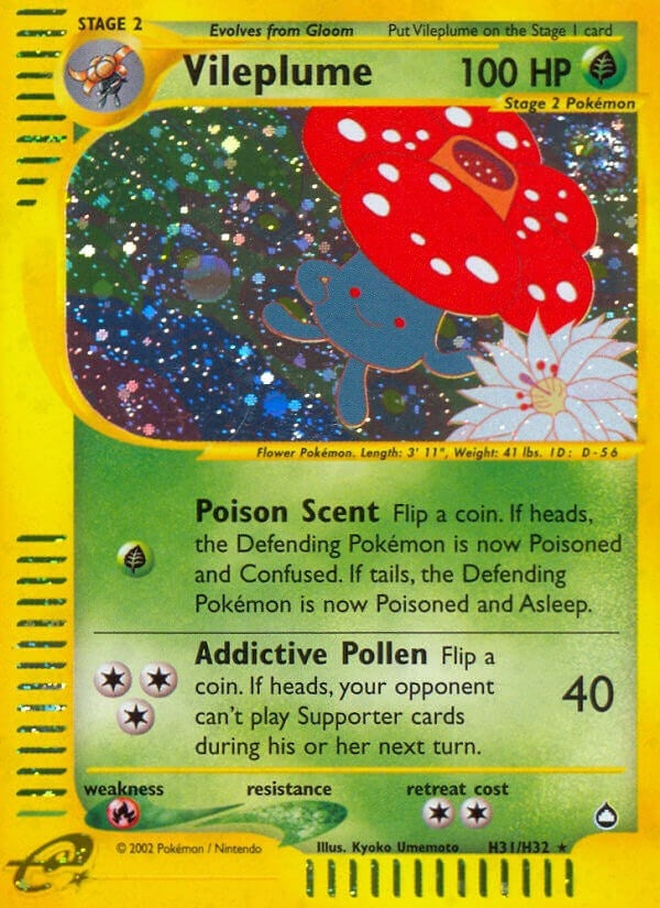 Image for Vileplume (H31) (H31/H32) [Aquapolis] - Pokemon