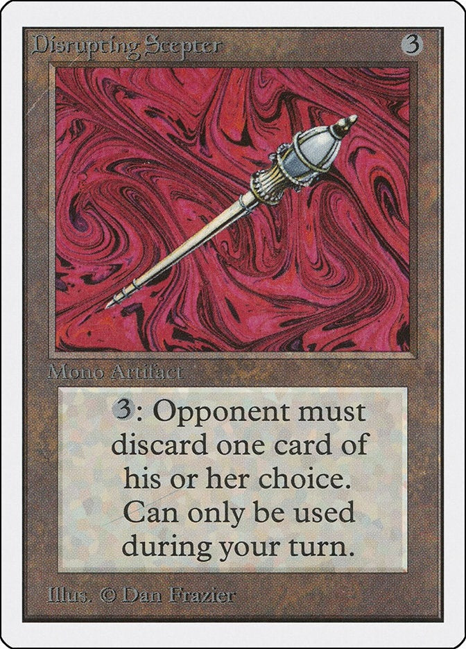 Image for Disrupting Scepter [Unlimited Edition] - Magic: The Gathering