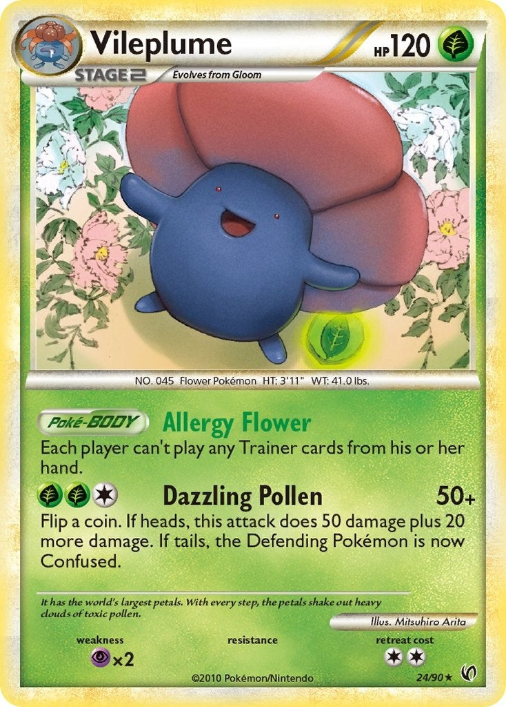 Image for Vileplume (24/90) [Undaunted] - Pokemon