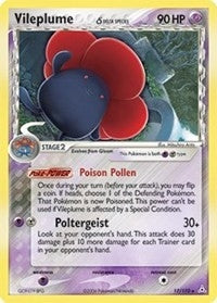 Image for Vileplume (Delta Species) (17/110) [Holon Phantoms] - Pokemon