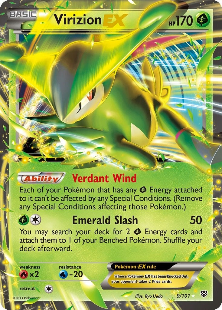 Image for Virizion EX (9/101) [Plasma Blast] - Pokemon