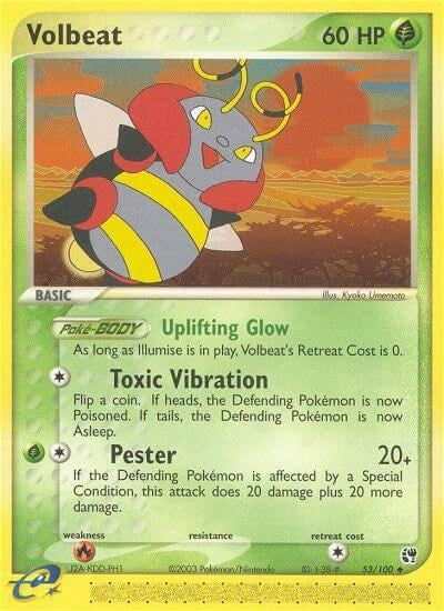 Image for Volbeat (53/100) [Sandstorm] - Pokemon