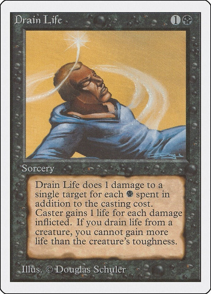 Image for Drain Life [Unlimited Edition] - Magic: The Gathering