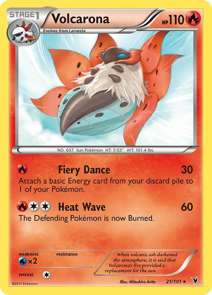 Image for Volcarona (21/101) [Noble Victories] - Pokemon