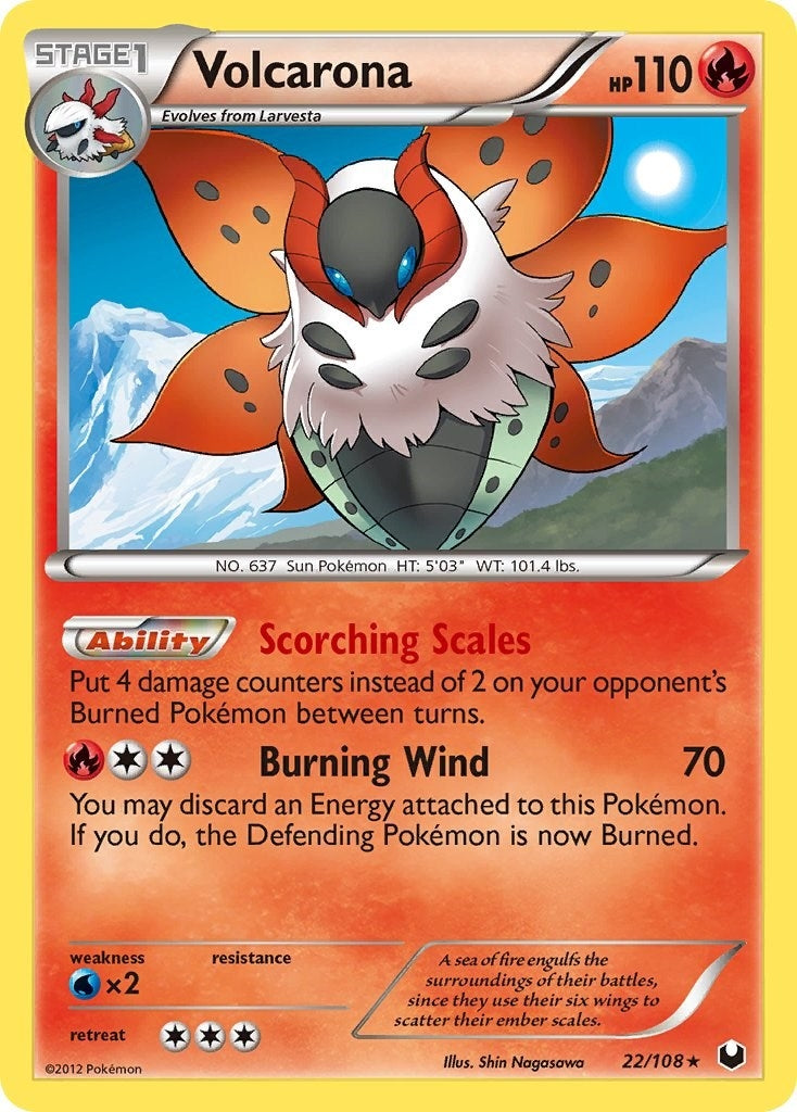 Image for Volcarona (22/108) [Dark Explorers] - Pokemon