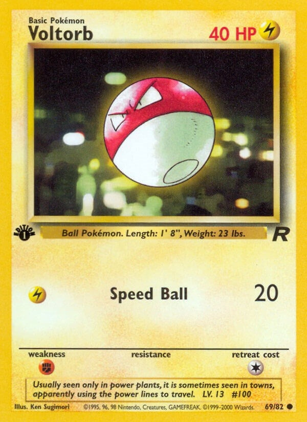 Image for Voltorb (69/82) [Team Rocket] - Pokemon