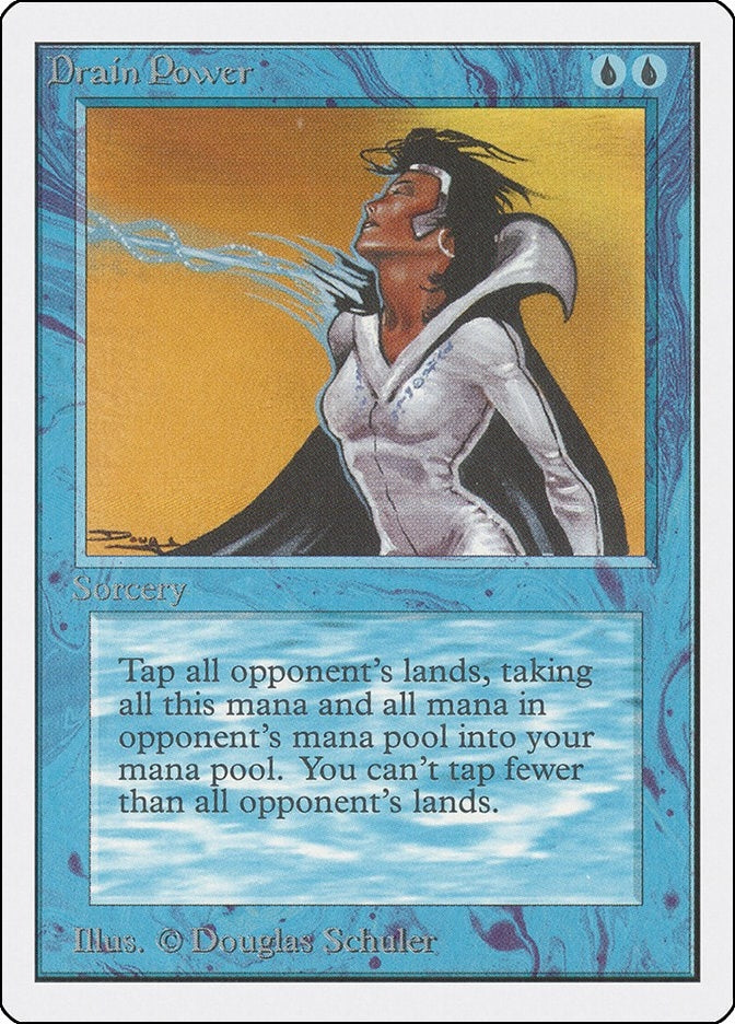 Image for Drain Power [Unlimited Edition] - Magic: The Gathering