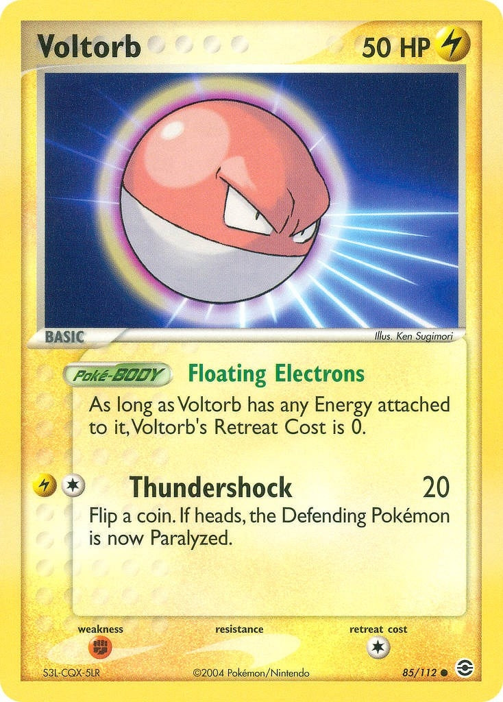 Image for Voltorb (85/112) [FireRed & LeafGreen] - Pokemon