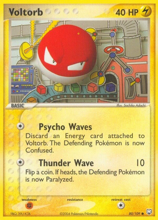Image for Voltorb (80/109) [Team Rocket Returns] - Pokemon