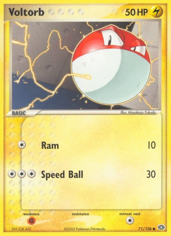 Image for Voltorb (71/106) [Emerald] - Pokemon