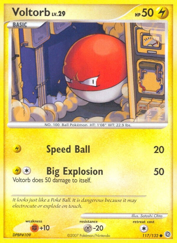 Image for Voltorb (117/132) [Secret Wonders] - Pokemon