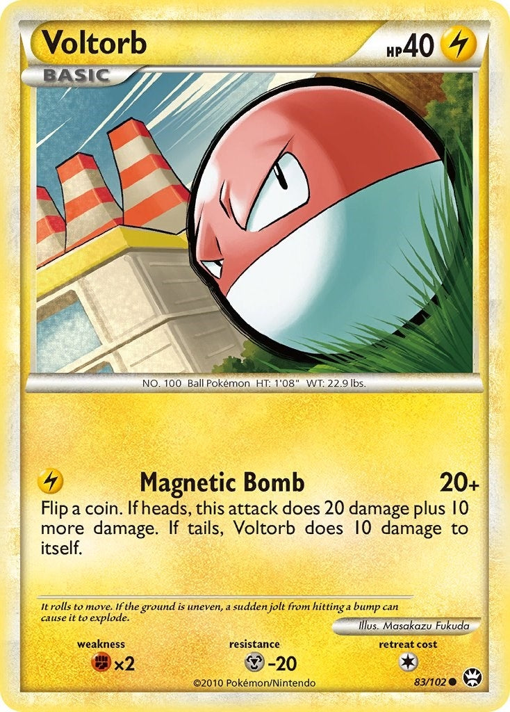 Image for Voltorb (83/102) [Triumphant] - Pokemon