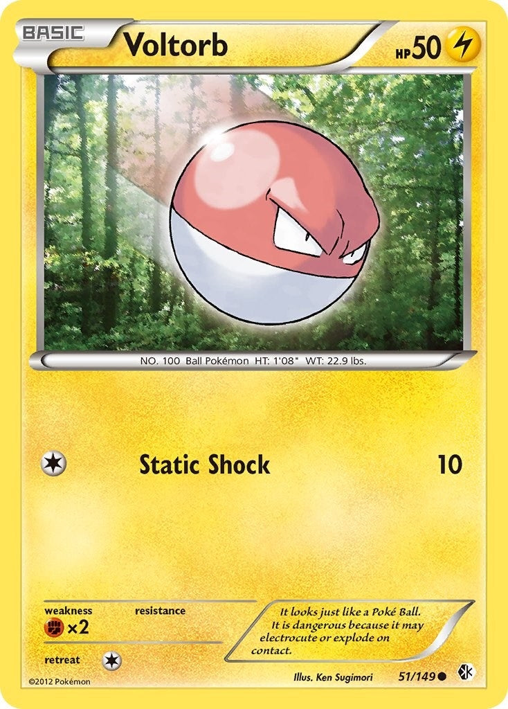 Image for Voltorb (51/149) [Boundaries Crossed] - Pokemon