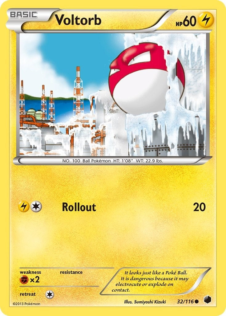 Image for Voltorb (32/116) [Plasma Freeze] - Pokemon