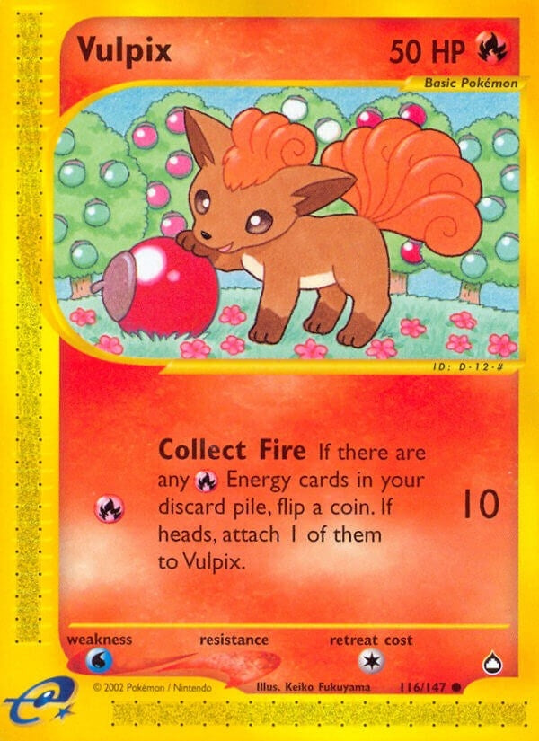 Image for Vulpix (116/147) [Aquapolis] - Pokemon