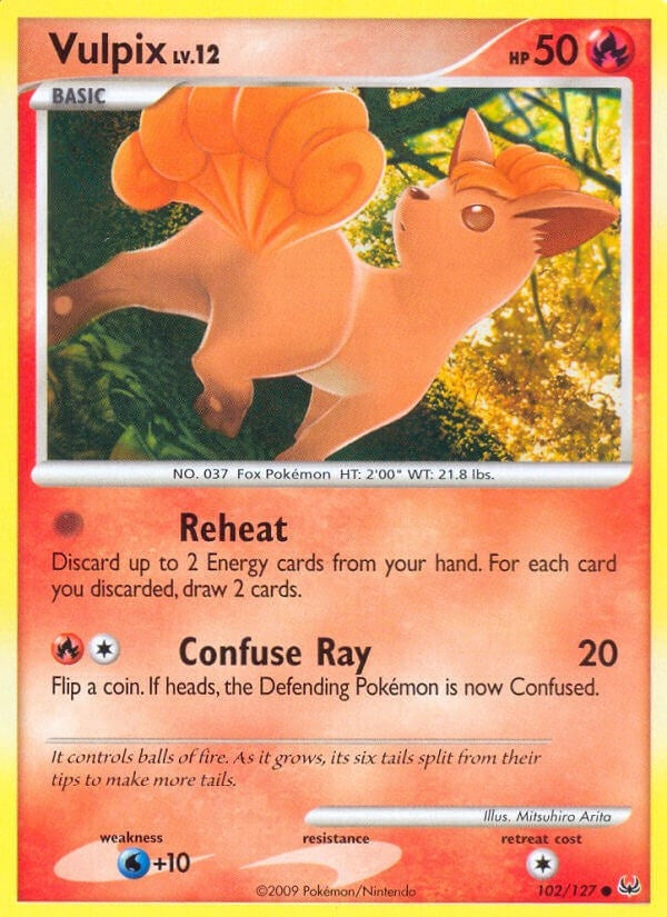 Image for Vulpix (102/127) [Platinum] - Pokemon