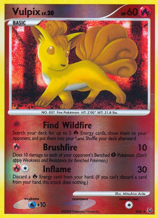 Vulpix (Shiny) (SH6) [Platinum]