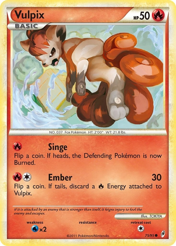 Image for Vulpix (75/95) [Call of Legends] - Pokemon
