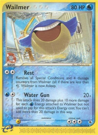 Image for Wailmer (48/109) [Ruby and Sapphire] - Pokemon