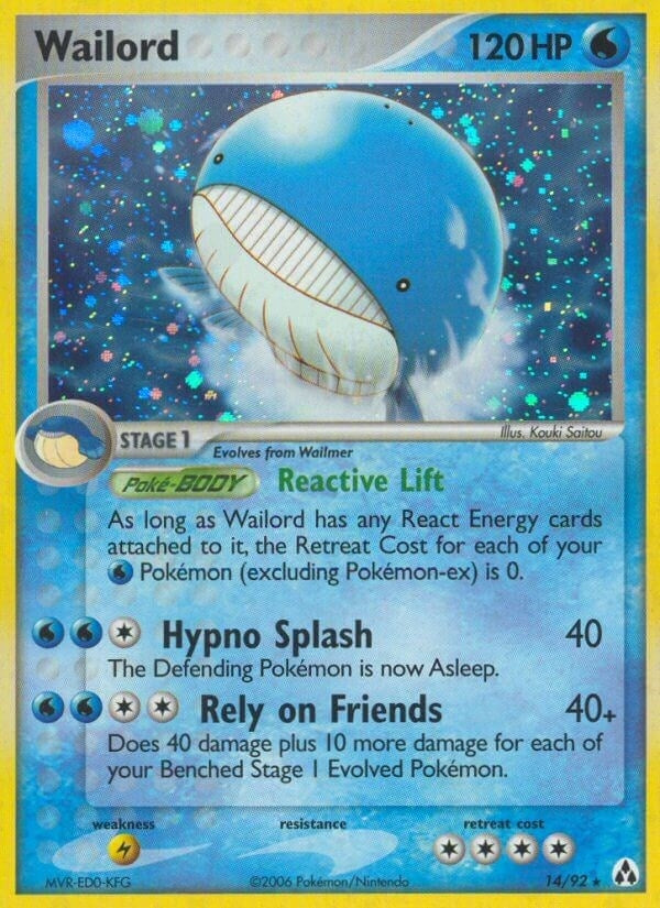 Image for Wailord (14/92) [Legend Maker] - Pokemon