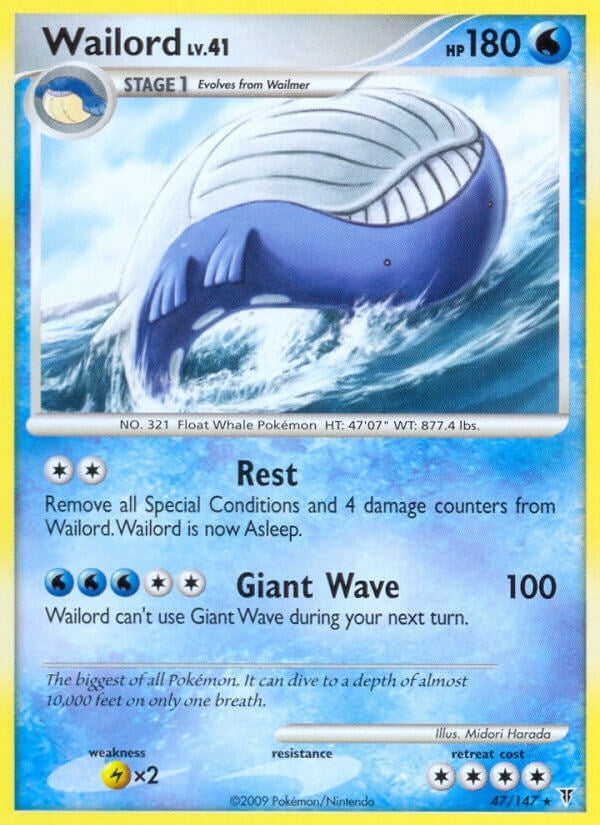 Image for Wailord (47) [Supreme Victors] - Pokemon