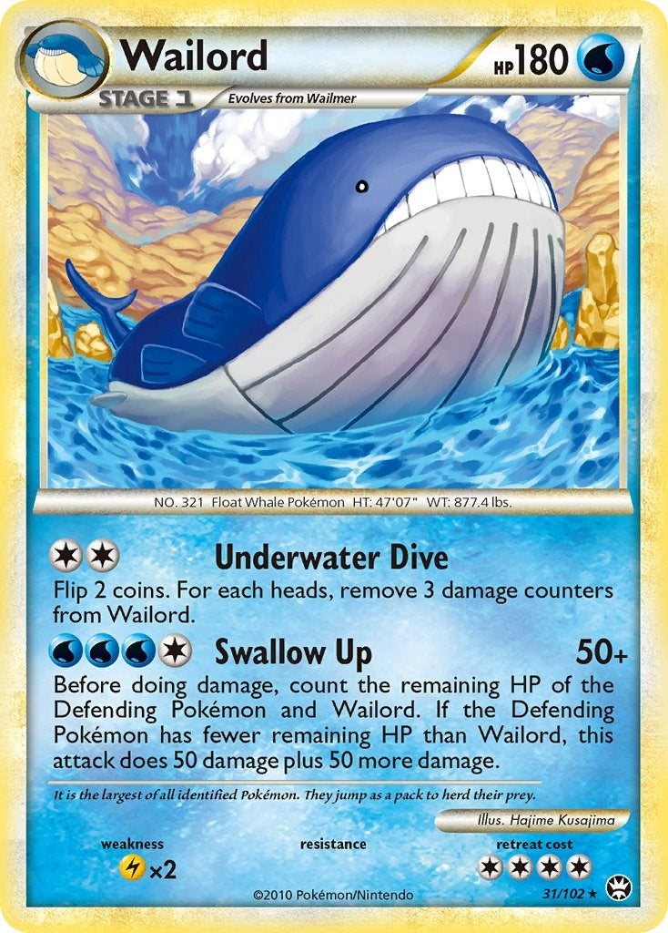 Image for Wailord (31/102) [Triumphant] - Pokemon