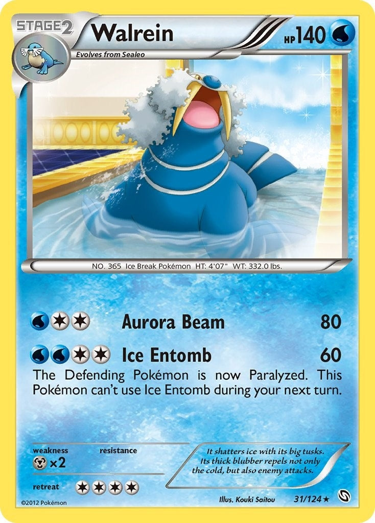 Image for Walrein (31/124) [Dragons Exalted] - Pokemon