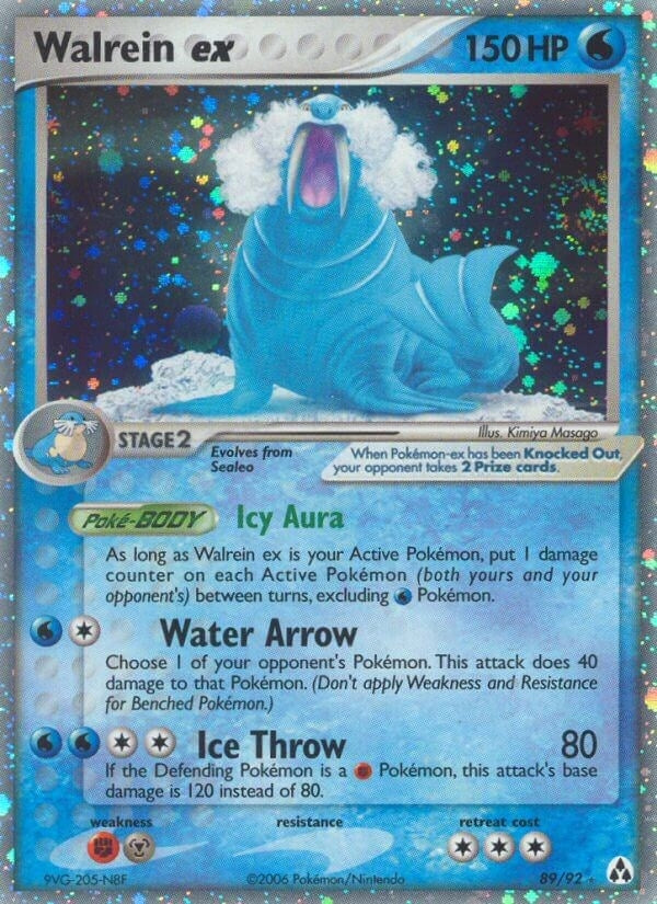 Image for Walrein ex (89/92) [Legend Maker] - Pokemon