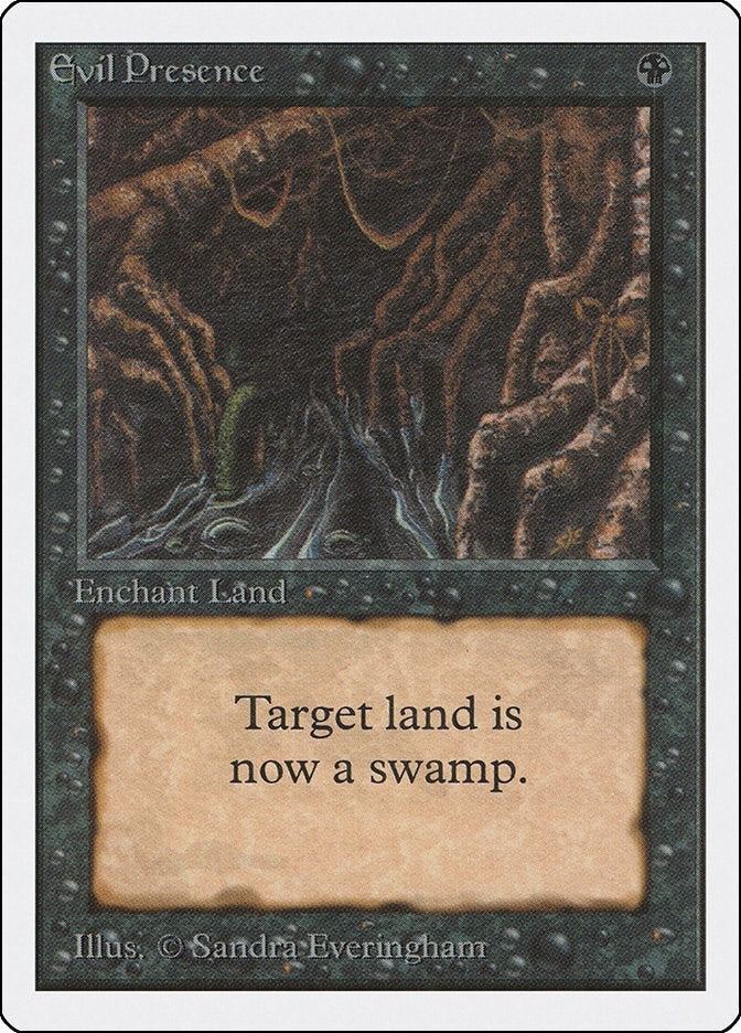 Image for Evil Presence [Unlimited Edition] - Magic: The Gathering