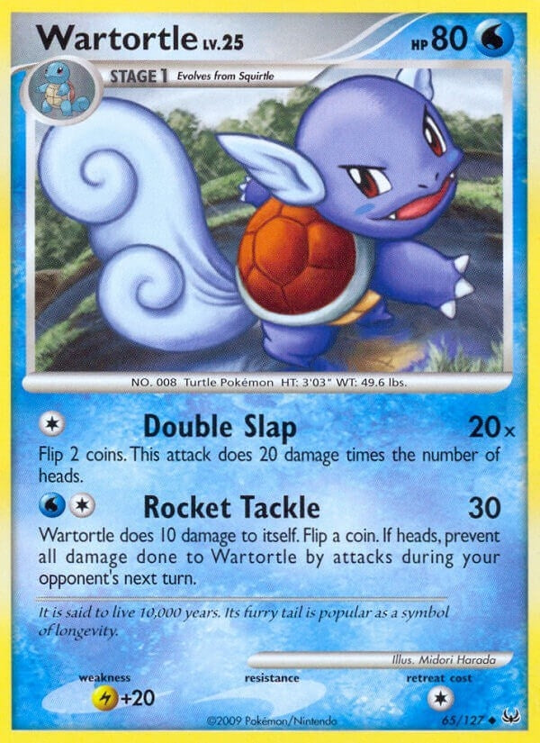 Image for Wartortle (65/127) [Platinum] - Pokemon